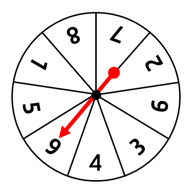 na obrázku je ukážka 9 hodnotového spinnera